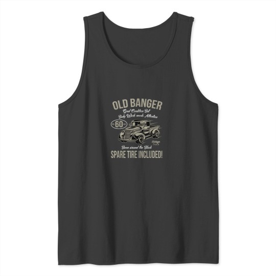 Discover 60th Birthday  Old Banger 60 Years Old Men Gift Tank Tops
