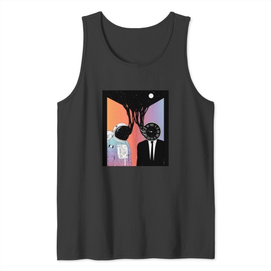 Discover A Portrait of Space and Time A Study of Existence Tank Tops