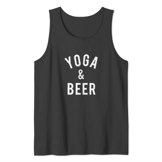 Discover Yoga And Beer Tank Tops