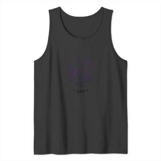 Discover Beach Quote Love Salty Sandy Happy Vacation Sea Tank Tops