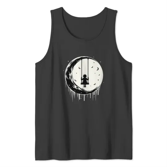 Discover Celestial Swingset Moons Mystical Playground Tank Tops