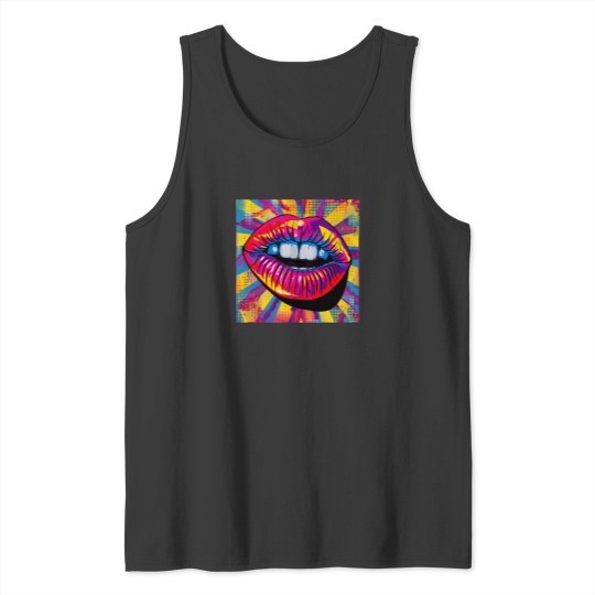 Discover Lips 80'S 1 Tank Tops