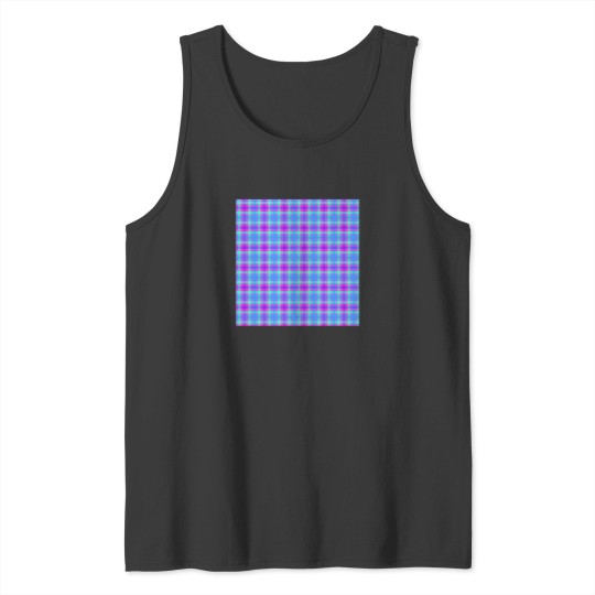 Discover 80'S Fever Plaid Tank Tops