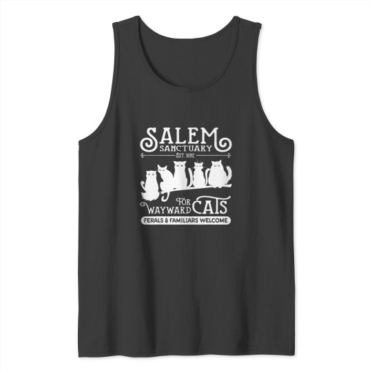 Discover Funny Witch Salem Black Catt Tank Tops