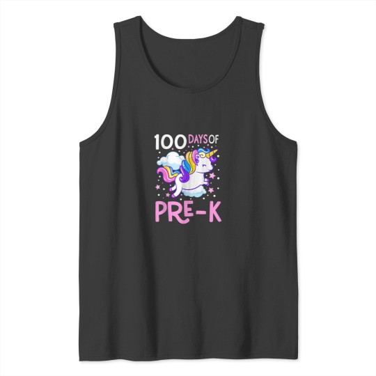Discover 100 Days Of Pre K Teacher 100th Day Of School Un Tank Tops