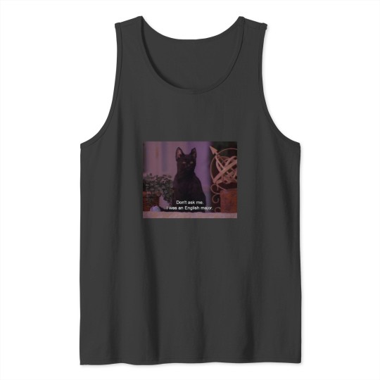 Discover Salem the Cat - English Major Tank Tops