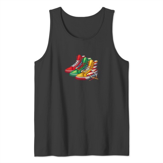 Discover Shoes Design Funny Shoes Tank Tops
