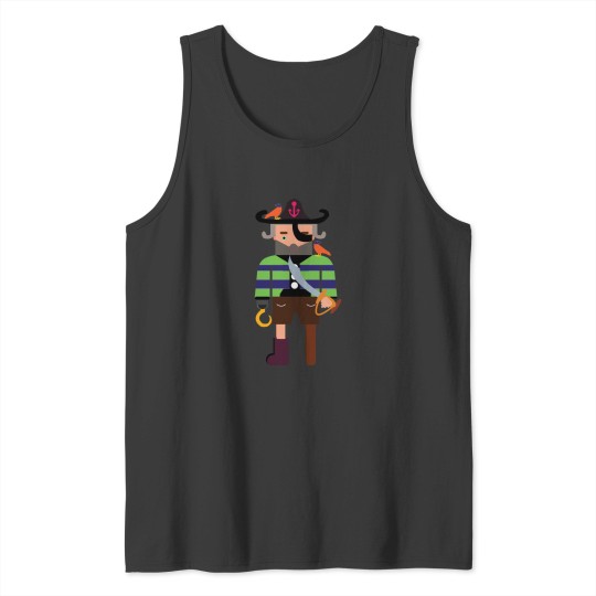 Discover Kid friendly pirate design Tank Tops