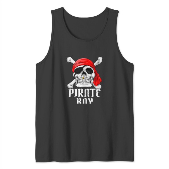 Discover Kids Pirate Costume Boy Theme Party Halloween Tank Tops