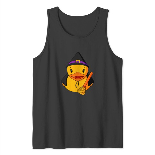 Discover Witch Rubber Duck Tank Tops