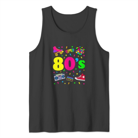 Discover I Love the 80s Theme Party Tank Top