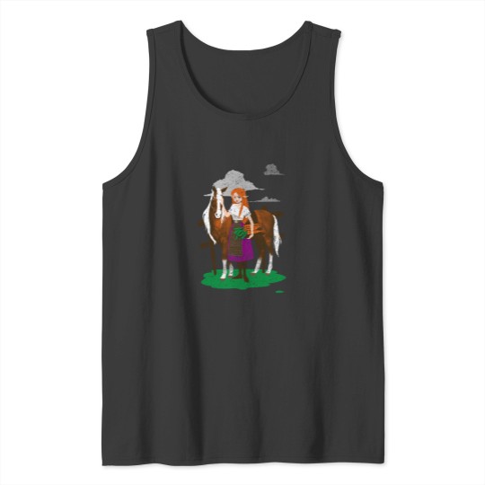 Discover Malon and the Horse Tank Tops