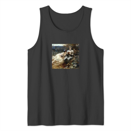 Discover The Temptation Of Sir Percival - Arthur Hackerr 1306 Tank Tops