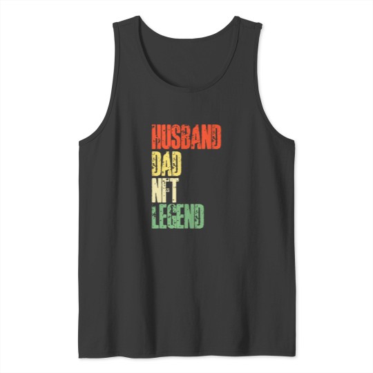 Discover Husband Dad NFTs legends - Crypto NFTs Dad Tank Tops