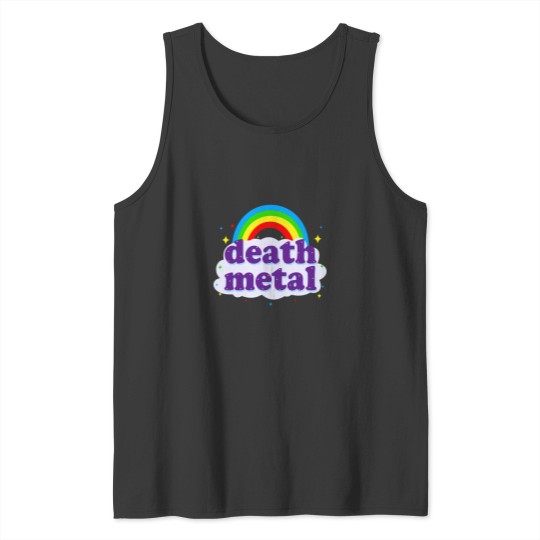 Discover Death Metal death Metal _By Moustache Robot_ Tank Tops