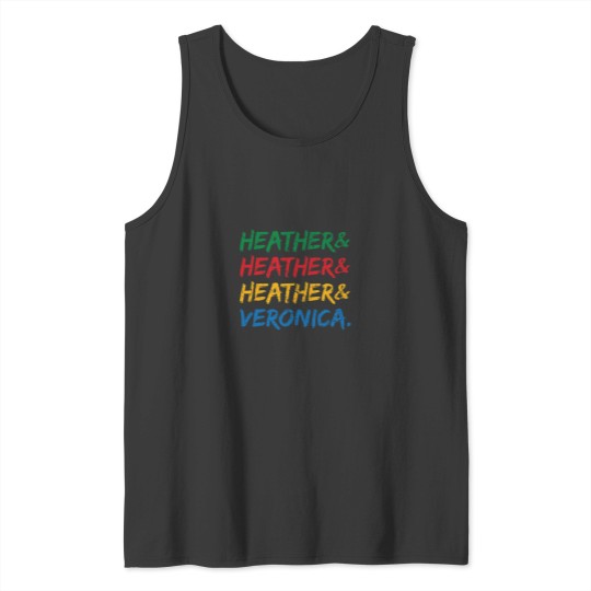 Discover Heathers &amp_ Veronica Ampersand Names Tank Tops