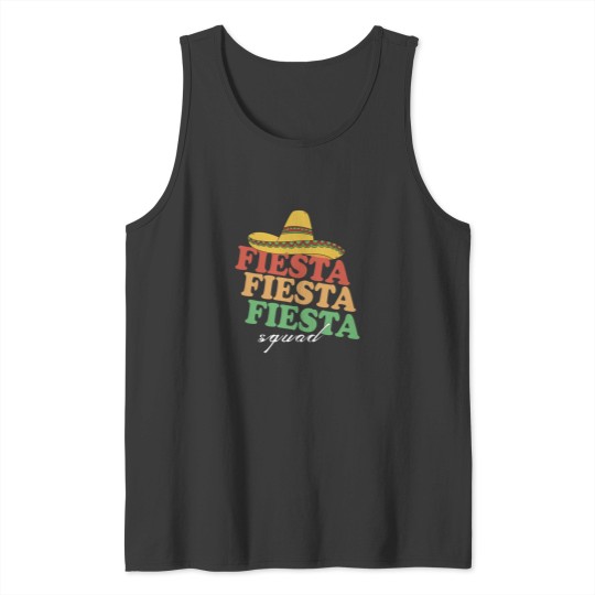 Discover Fiesta squads Cinco De Mayo Mexican Gift Tank Tops