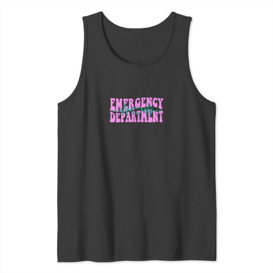 Discover Certified Emergency Room Nurse School Technician Tank Tops