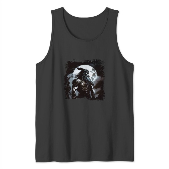 Discover Shadow Man BRZRKR BerserkerViking Tank Tops