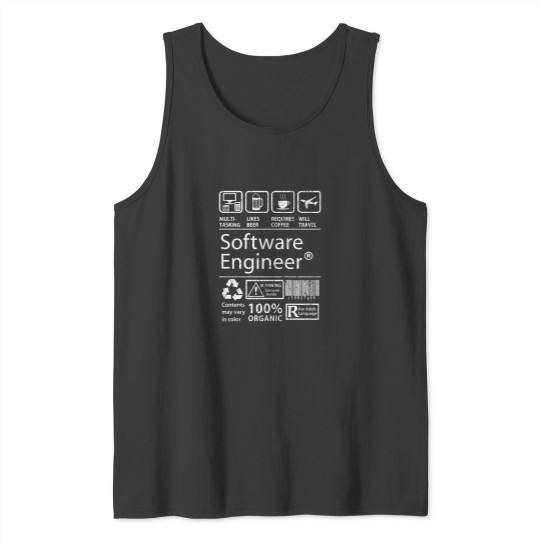 Discover Software Engineer Tank Tops