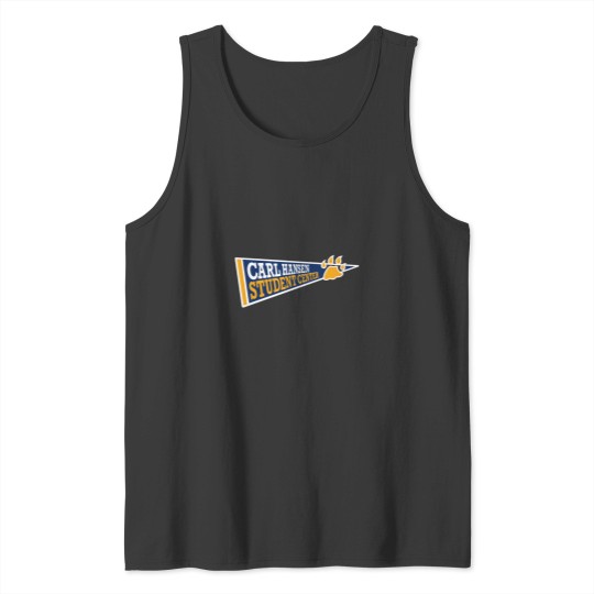 Discover Quinnipiac University Pennant Carl Hansen Student Center Tank Tops