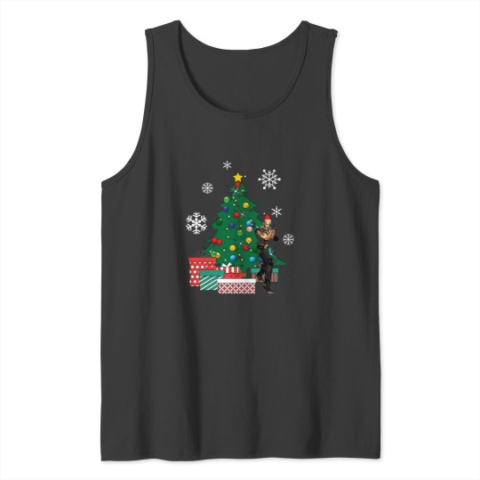 Discover Quan Chi Around The Christmas Tree Mortal Kombat Tank Tops
