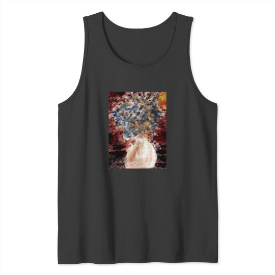 Discover Flowers in Vase Premium Tank Tops