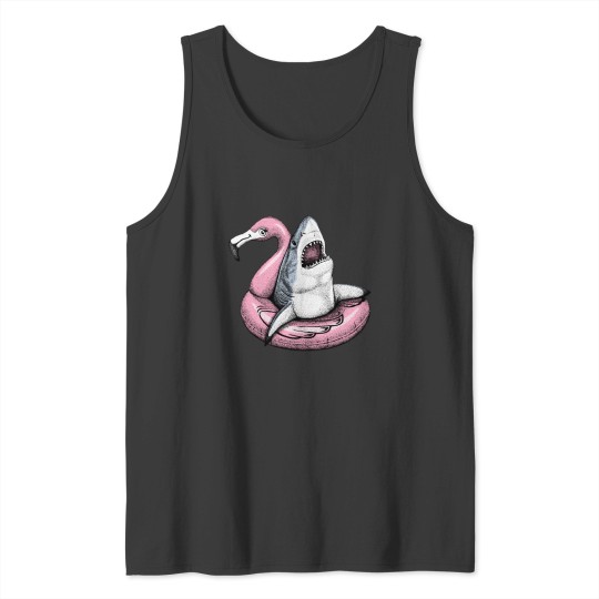 Discover Pool Shark - Ahhh Time to Relax Tank Tops