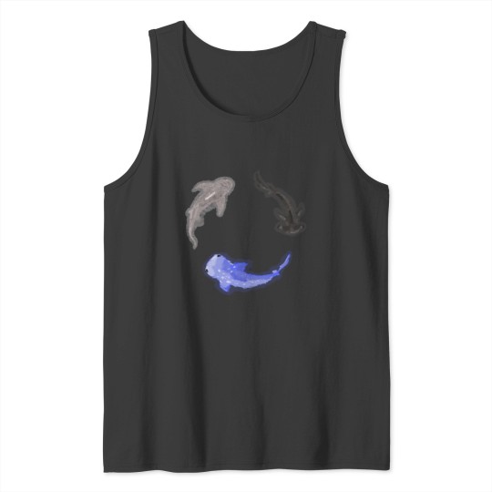 Discover Shark Circle Classic Tank Tops