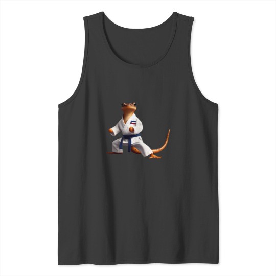 Discover Cecilia Jigoro Sticker Tank Tops