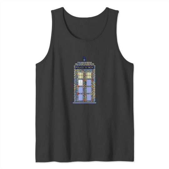 Discover TARDIS Dragon Con Marriott Carpet Design Tank Tops