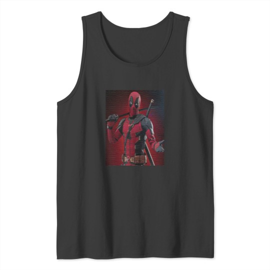 Discover Deadpool & Wolverine Movie Tank Top - Deadpool 3 Design