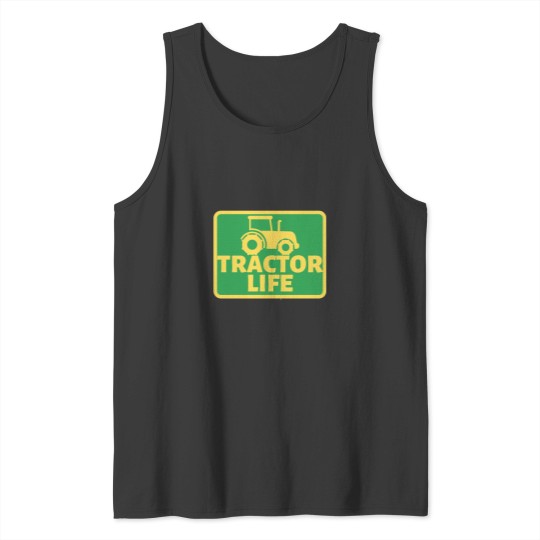 Discover Tractors Tractors LIFE Tank Tops