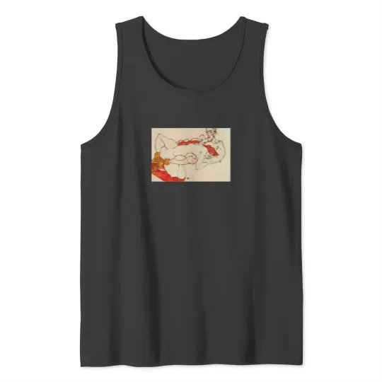 Discover Egon Schiele - Lovers (1913) 9822 Tank Tops