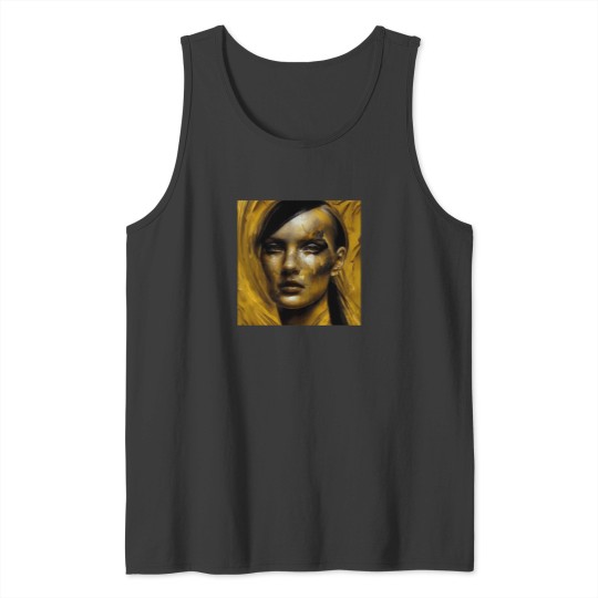 Discover Black  Gold 00 7 2966 Tank Tops
