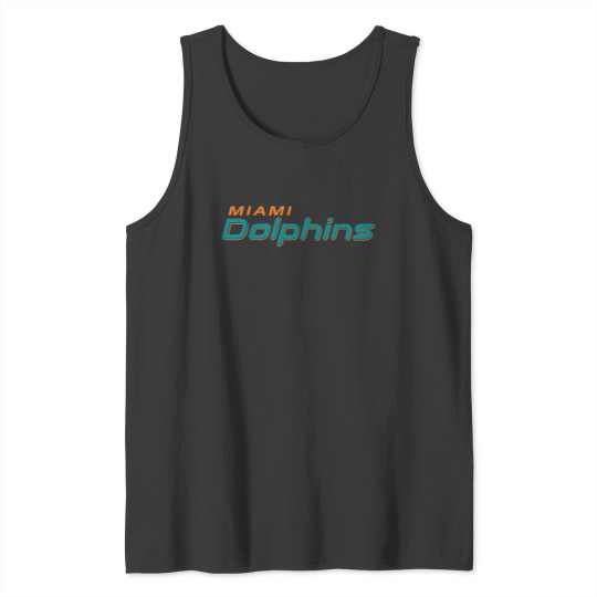 Discover Miami Dolphins-Logo Tank Tops