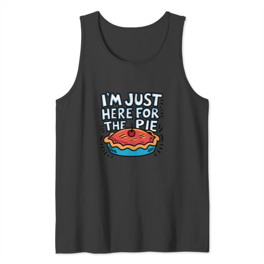 Discover Thanksgiving Funny Pop Art Funny Thanksgiving Pie Vintages Holiday Humor Tank Tops
