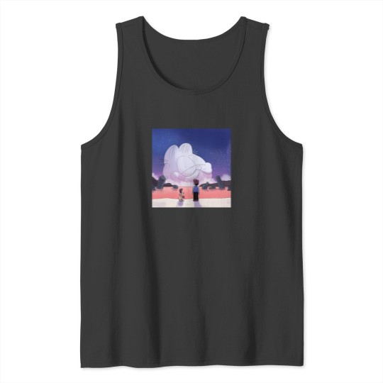 Discover End Of Evangellion Beach  Garfield Tank Tops