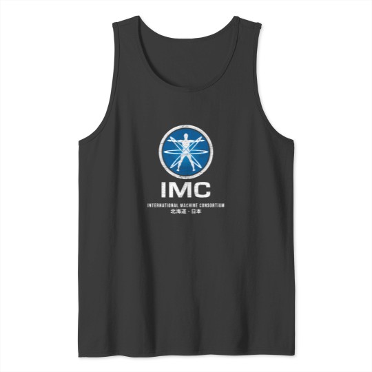 Discover International Machine Consortium Worn Look Tank Tops