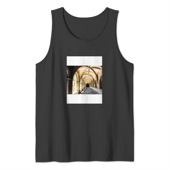Discover White Marble Hallway European Arches &amp_ Architecture Active Tank Tops