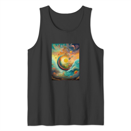 Discover A surreal landscape of dreams born of a restless imagination Tank Tops