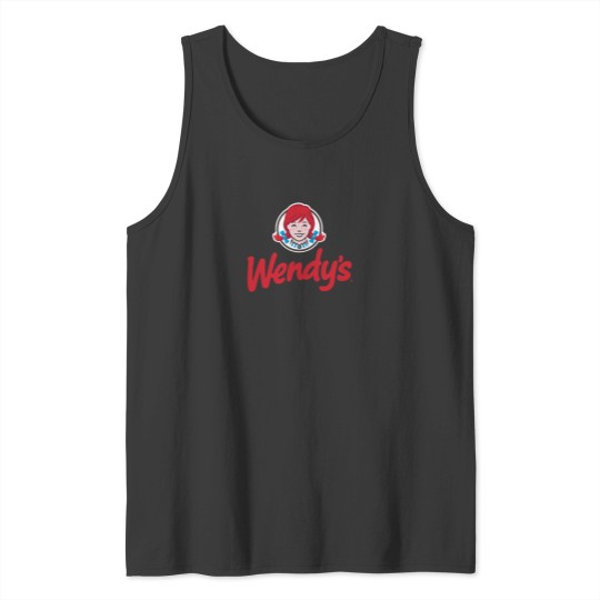 Discover Wendys Logo restaurant Tank Tops