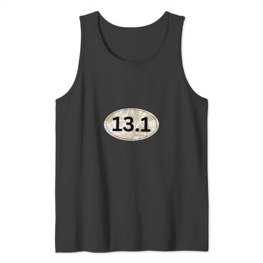 Discover Floral, Half Marathon 13.1 Tank Tops