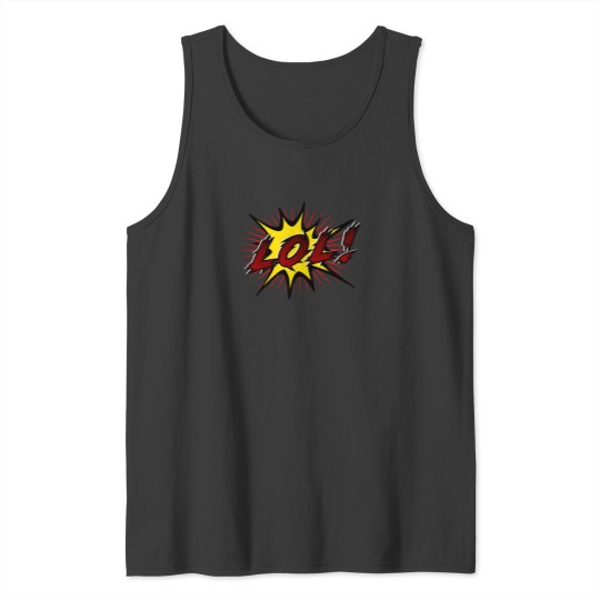 Discover Lol Comic Style Tank Tops