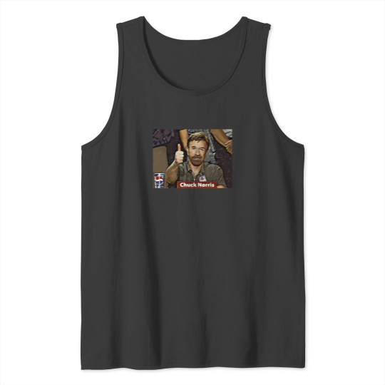Discover Chuck Norris  Thumbs Up Tank Tops