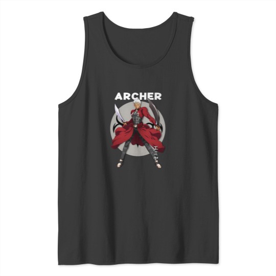 Discover Fate Stay Night Unlimited Blade Works Anime Archer Tank Tops