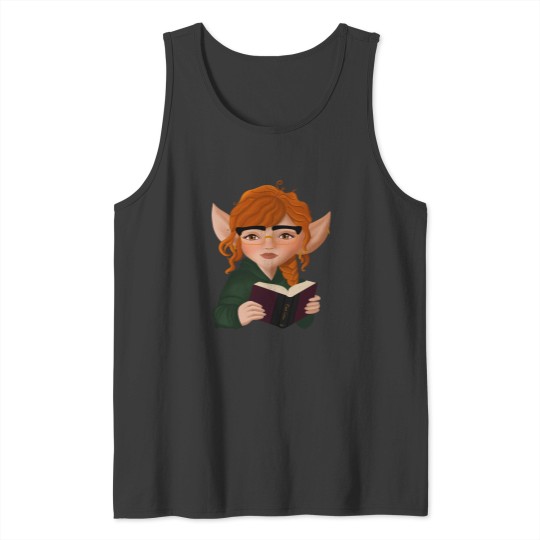 Discover Redheaded Book Goblin Vol. 1 Tank Tops