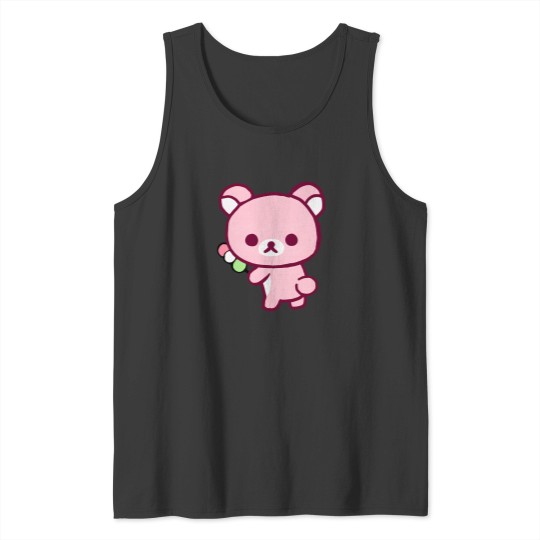 Discover Pastel Pink Korilakkuma Tank Tops