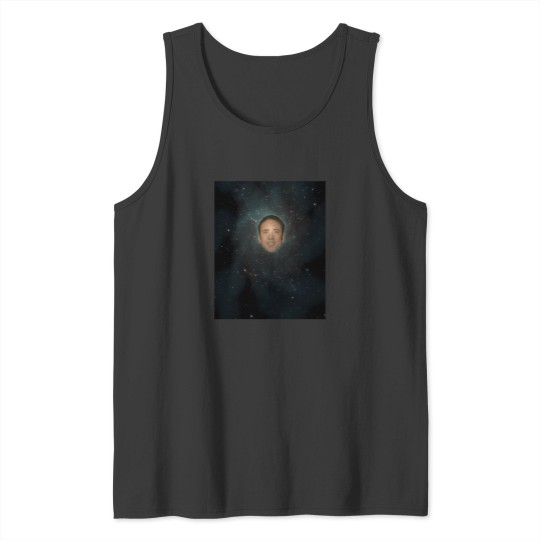Discover Cage  Our Lord Of The Cosmos. Tank Tops