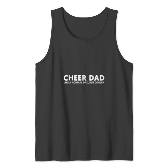 Discover Cheer Father Funny Cheer Dad Tank Tops
